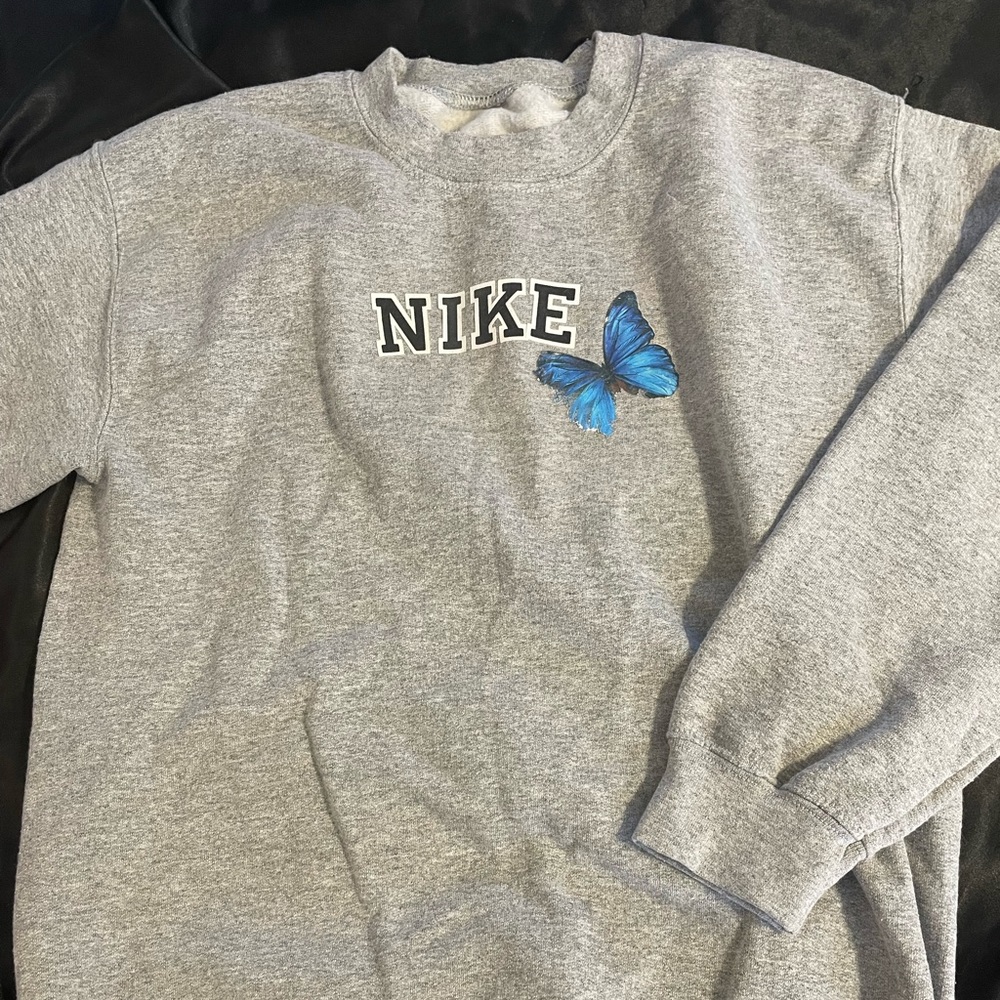 Vintage Nike butterfly sweatshirt.